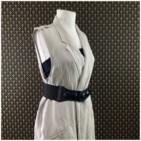 Anthro “Sleeveless Linen Trench” by Elevenses - Picture 7 of 15